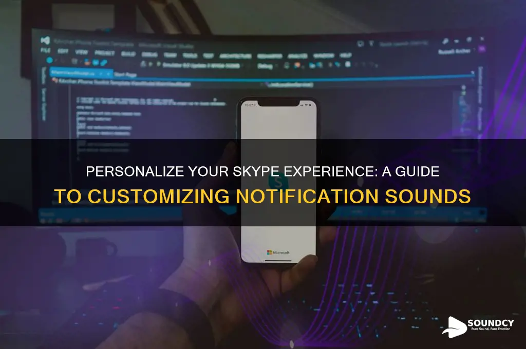 how to customize skype sounds