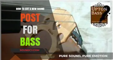 Mastering Bass Sound Post Replacement: A Step-by-Step Cutting Guide