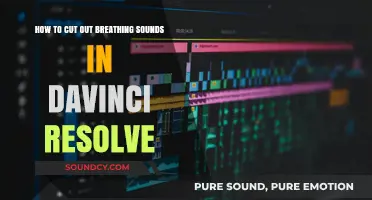 Eliminate Breathing Sounds in DaVinci Resolve: A Step-by-Step Guide