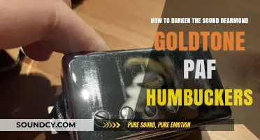 Enhance Your Dearmond Goldtone PAF Humbuckers: Tips for a Darker Sound