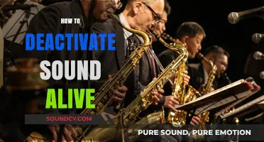 Deactivating Sound Alive: A Step-by-Step Guide to Silence Your Device