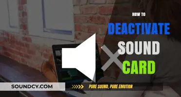 Step-by-Step Guide: How to Deactivate Your Sound Card Easily