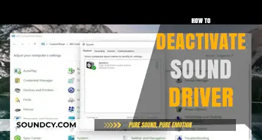 Quick Guide: Deactivating Your Sound Driver in Simple Steps