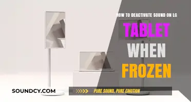 Fix Frozen LG Tablet: Mute Sound Without Unfreezing the Device