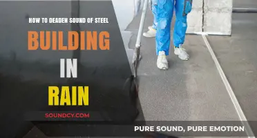 Effective Ways to Reduce Rain Noise in Steel Buildings