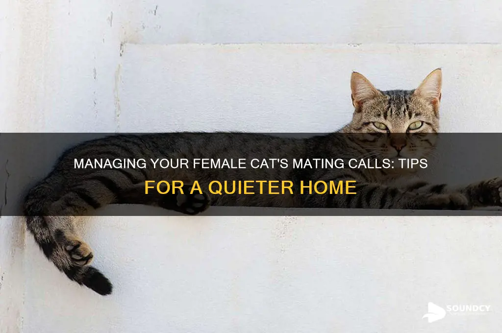 how to deal with a horny female cat sound