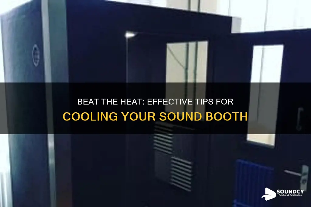how to deal with heat in a sound booth