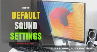 Mastering Audio: Default Sound Settings for Optimal Listening Experience