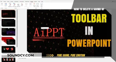Remove Toolbar Sounds in PowerPoint: A Quick and Easy Guide