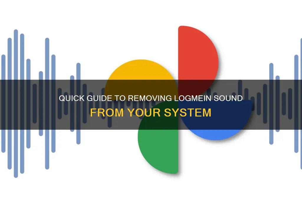 how to delete logmein sound