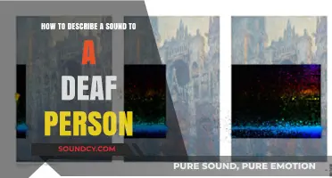 Painting Soundscapes: Creative Ways to Describe Sounds to Deaf Individuals