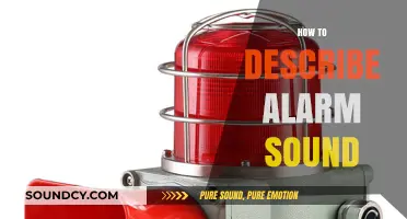 Mastering the Art of Describing Alarm Sounds: Tips and Techniques