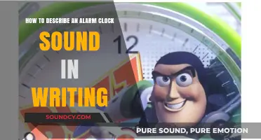Crafting the Buzz: Writing the Perfect Alarm Clock Sound Description