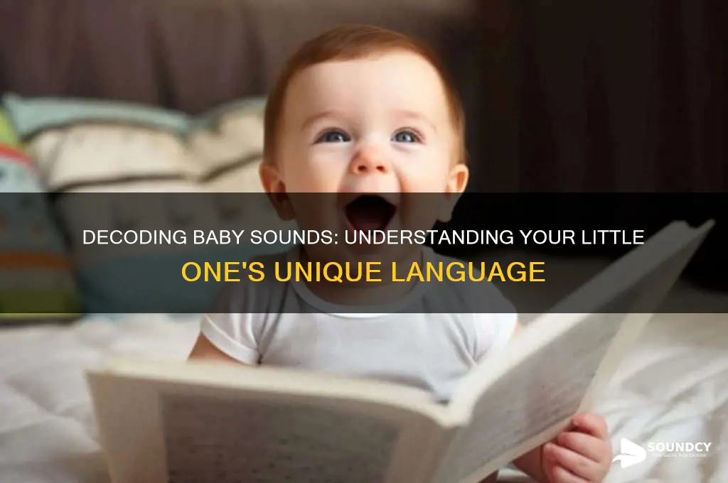 how to describe baby sounds