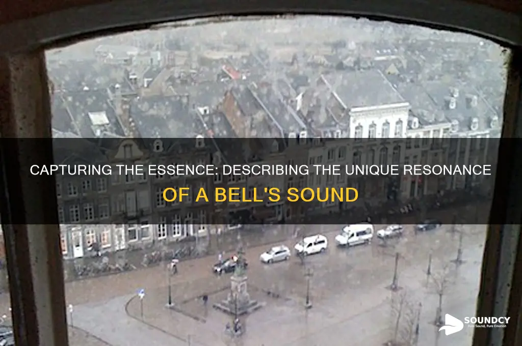 how to describe bell sound