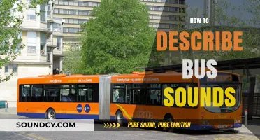 Capturing the Urban Symphony: Describing the Distinct Sounds of Buses