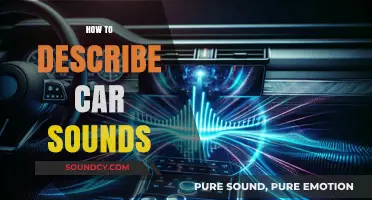 Decoding Car Noises: A Guide to Describing Automotive Sounds
