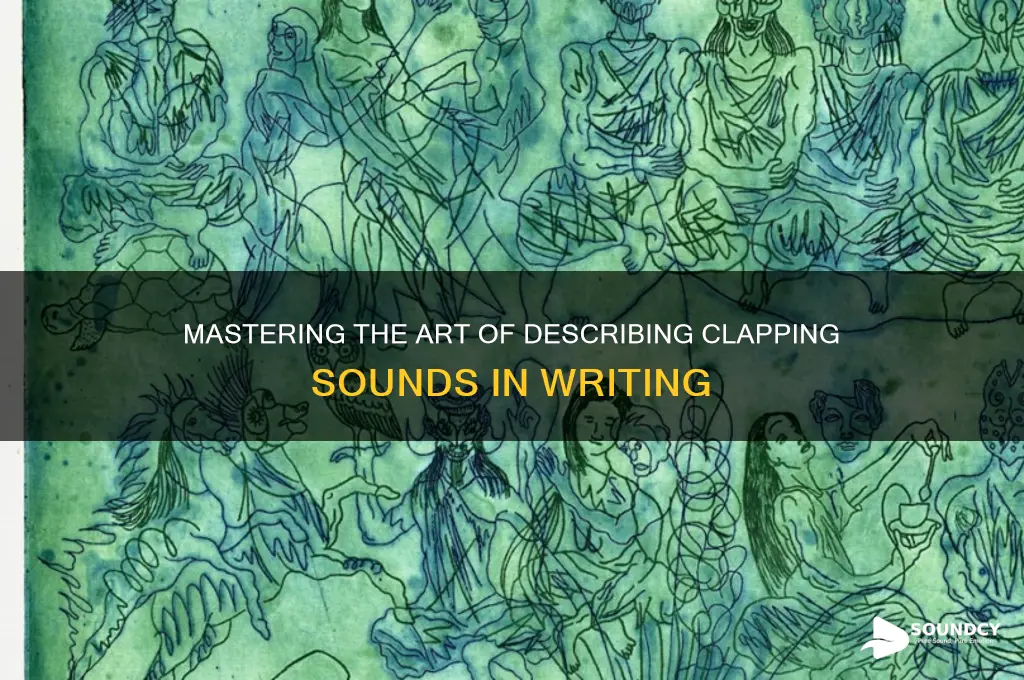 how to describe clapping sound