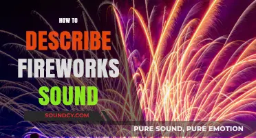 Capturing the Explosive Symphony: Describing the Unique Sounds of Fireworks