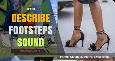 Mastering the Art of Describing Footstep Sounds in Writing