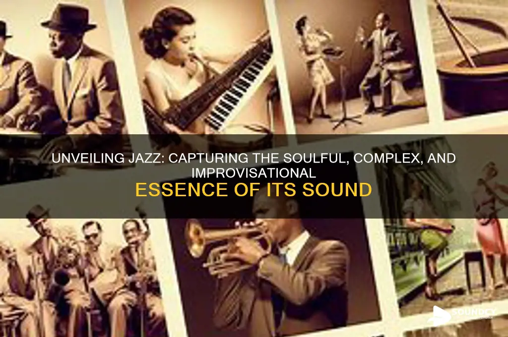 how to describe jazz sound