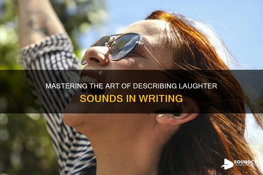 how to describe laughter sound