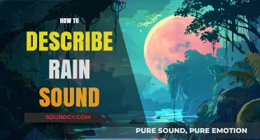Captivating Ways to Describe the Soothing Sound of Rainfall