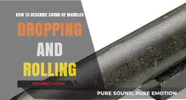 Capturing the Clatter: Describing the Unique Sound of Marbles in Motion