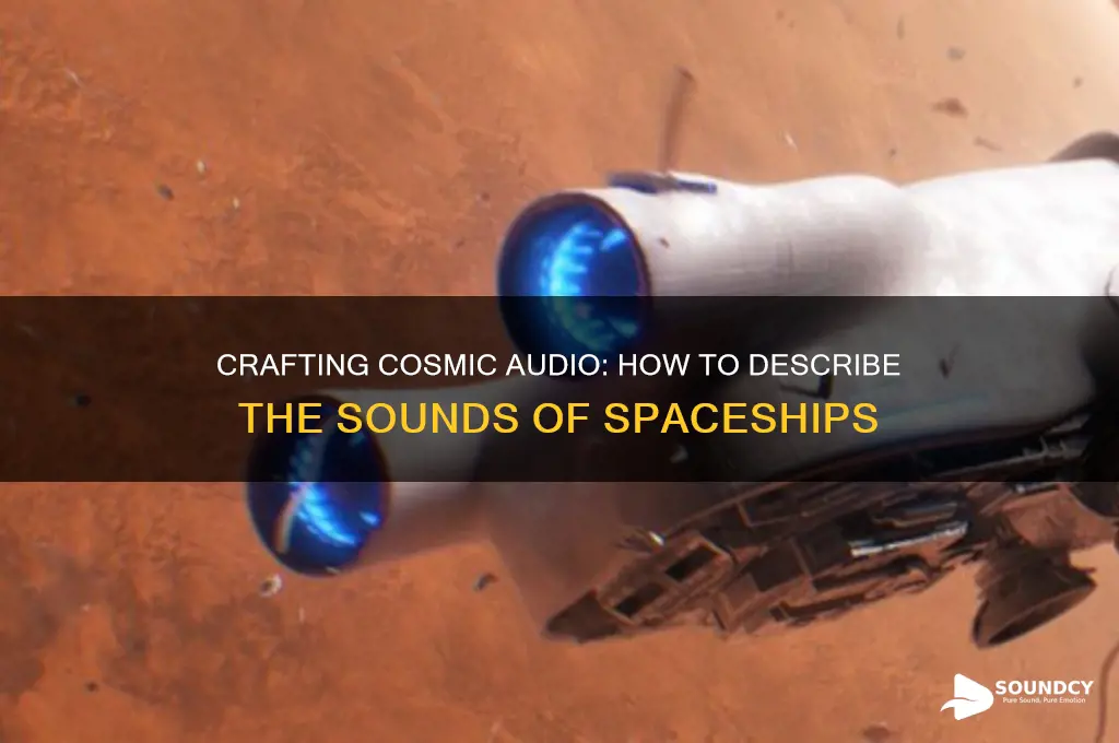 how to describe spaceship sounds