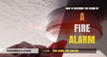 Decoding the Piercing Panic: How to Describe a Fire Alarm's Sound