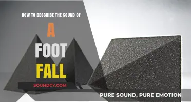 Mastering the Art of Describing Footfall Sounds in Writing