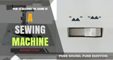 Stitching Symphony: Capturing the Unique Rhythms of a Sewing Machine