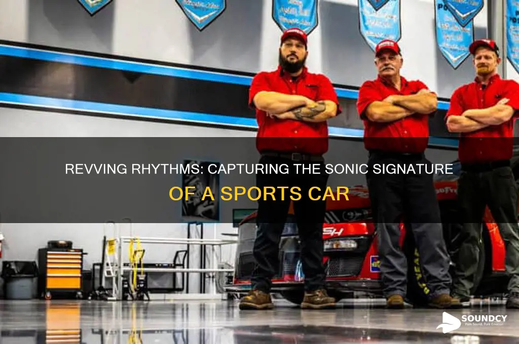 how to describe the sound of a sports car