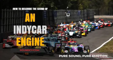 The Thunderous Roar: Describing an IndyCar Engine's Unique Sound