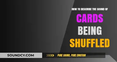 The Art of Shuffling: Capturing the Unique Sound of Cards in Motion