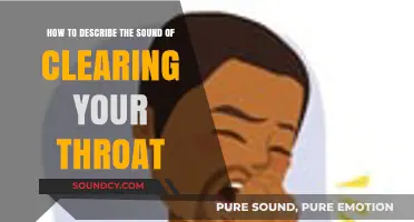 Mastering the Art of Describing Throat-Clearing Sounds: A Creative Guide