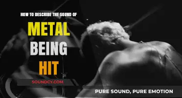 Describing the Sharp, Resonant Clang of Metal on Metal