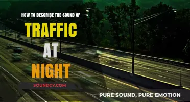 Nighttime Traffic Sounds: Capturing the Urban Symphony After Dark