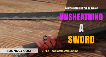 Unveiling the Sonic Signature: Describing a Sword's Unsheathing Sound
