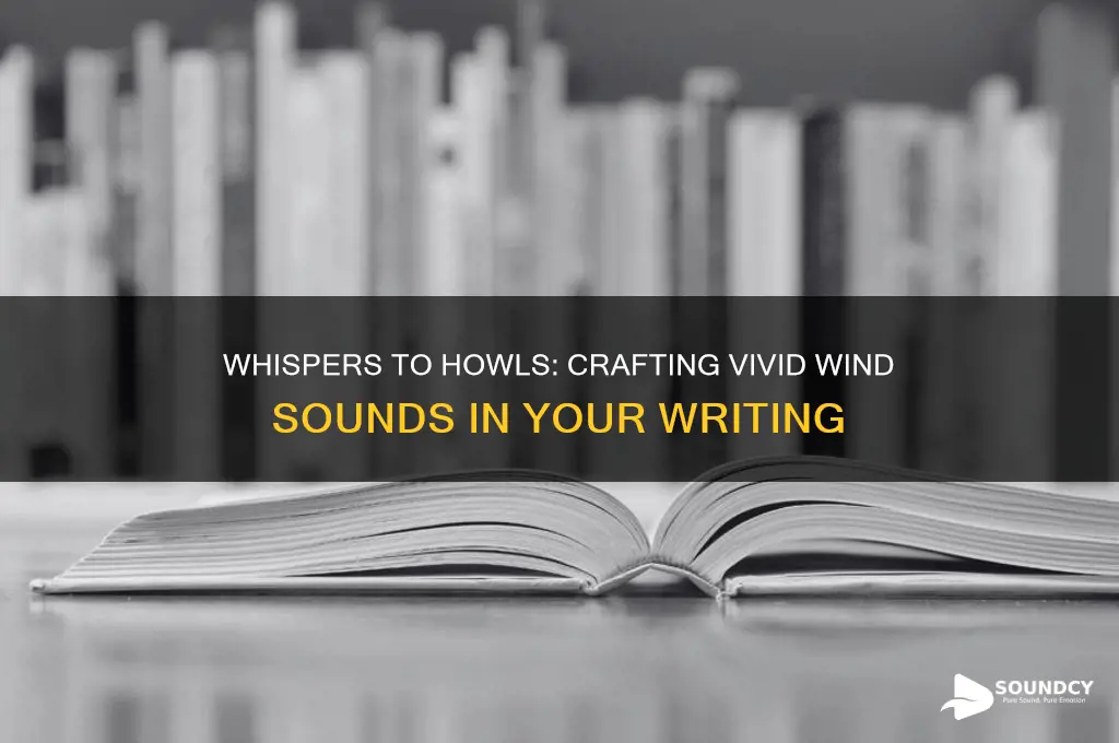 how to describe the sound of wind in writing