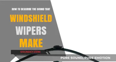 Decoding the Rhythmic Swish: Describing Windshield Wiper Sounds