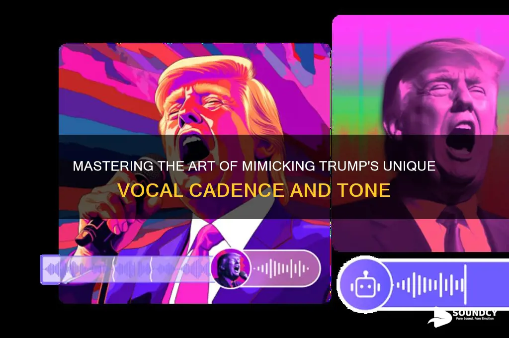 how to describe trump sound