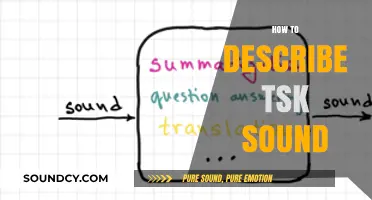 Mastering the Art of Describing the Unique Tsk Sound Effectively