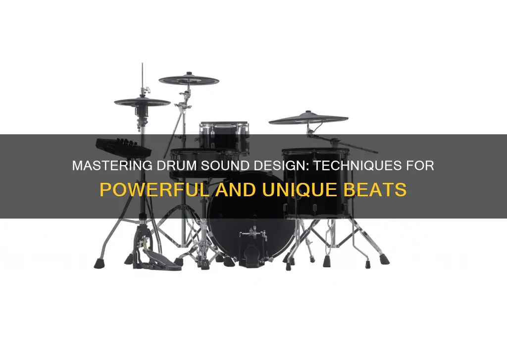 how to design drum sounds
