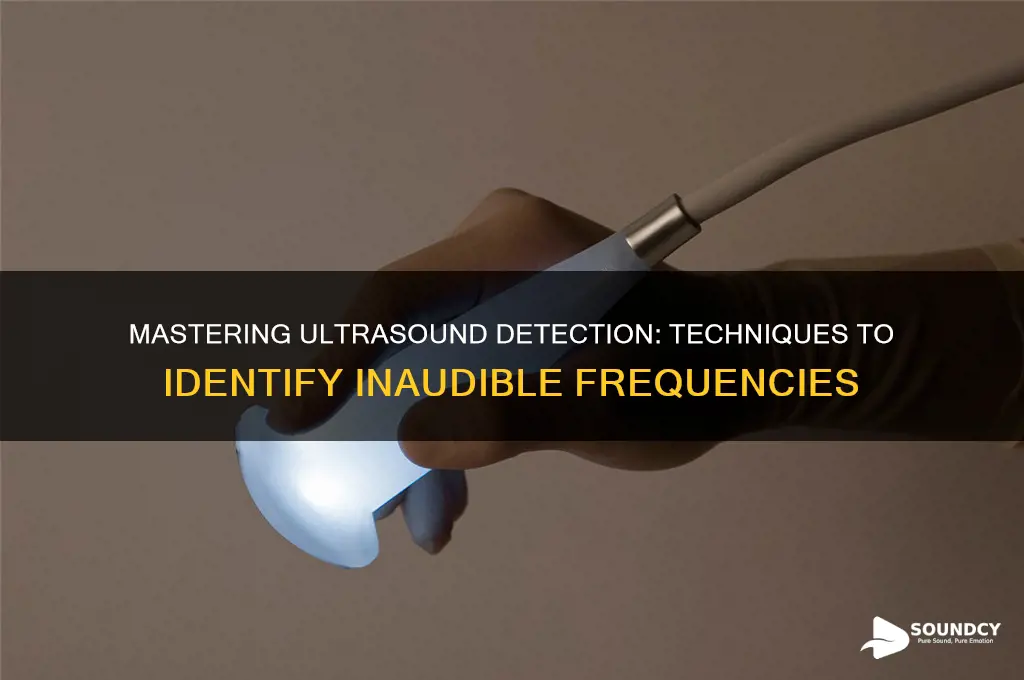 how to detect ultrasomic sound