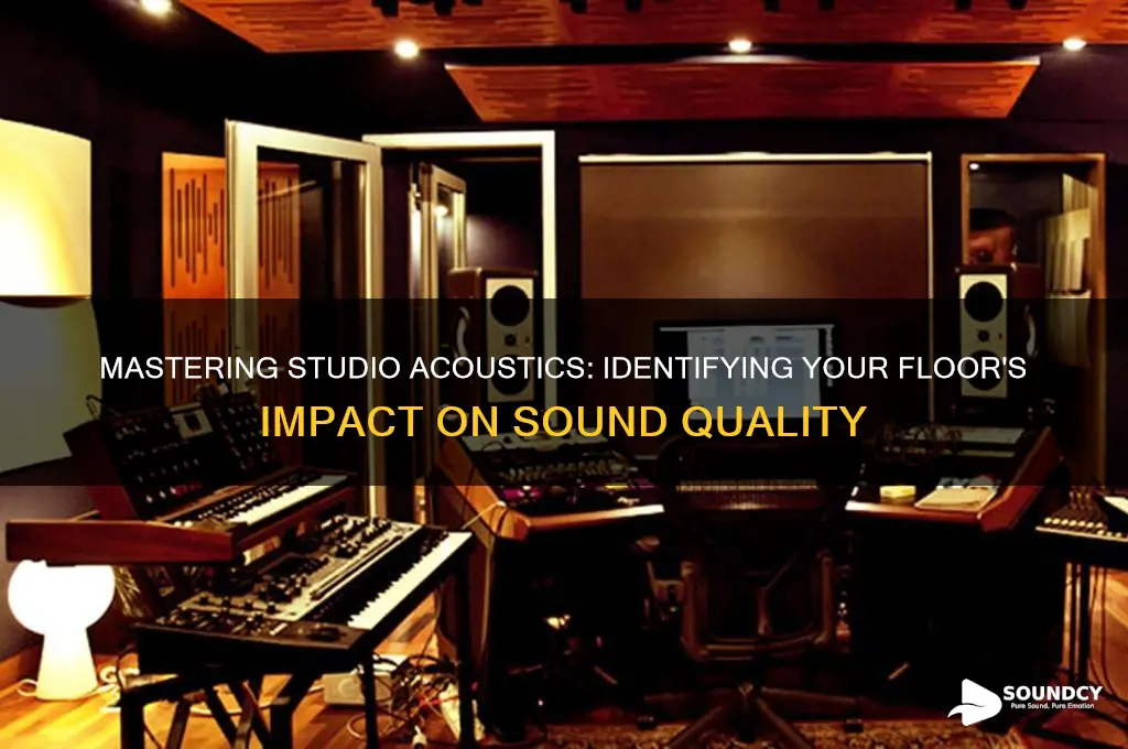 how to determine your floor sound in a studio