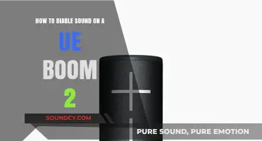 Quick Guide: Disabling Sound on Your UE Boom 2 Speaker