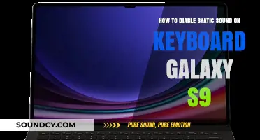 Disable Static Keyboard Sound on Galaxy S9: Quick Fix Guide