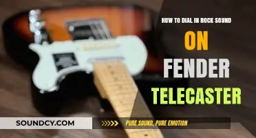 Mastering the Rock Tone: Dialing in Your Fender Telecaster