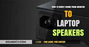 Redirect Monitor Audio: Simple Steps to Use Laptop Speakers